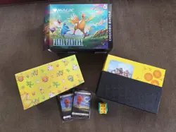 Final Fantasy Chocobo Bundle *Opened* Empty Box *Read*- Mtg - Image 2