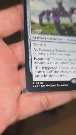 Magic The Gathering - Roaming Throne - LCI#258 - Image 2