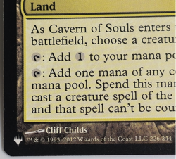 Cavern Of Souls - The List Reprints - NM - MTG Magic The Gathering - Image 2