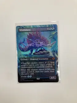 Magic The Gathering Lorwyn Eclisped Wistfulness Borderless Foil M 0296 - Image 1