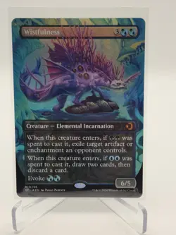 Magic The Gathering Lorwyn Eclisped Wistfulness Borderless Foil M 0296 - Image 1