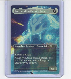 Magic MTG Avatar The Last Airbender Aang, Swift Savior Borderless Foil R0298 - Image 2