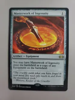MTG Masterwork of Ingenuity Double Masters Regular Rare - Image 1