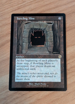 MTG Howling Mine Brother's War NM - Image 1