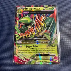 Pokemon M Sceptile EX Ancient Origins Holo Ultra Rare Card 8/98-xy HP - Image 1