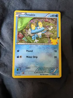Froakie 22/25 2021 McDonald's 25th Anniversary Pokemon Card Promo Holo - Nm - Image 1