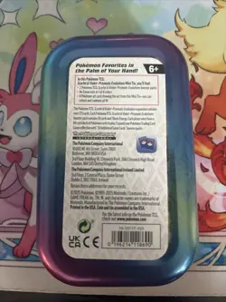 POKEMON Scarlet & Violet PRISMATIC EVOLUTIONS Mini Tin*Empty* - Image 2