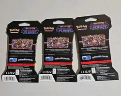 Pokemon TCG SEALED Phantasmal Flames Sleeved Booster Pack (LOT OF 3) - Image 2