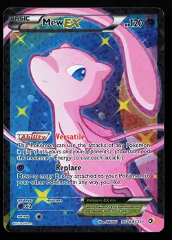 Mew EX RC24/RC25 Ultra Rare Legendary Treasures Radiant Collection Pokemon Card - Image 1