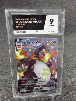 Pokemon TCG Shining Fates Charizard VMAX SV107/SV122 ace 9 - Image 1