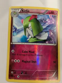 Kirlia 53/98 - XY Ancient Origins Pokemon Holo Reverse Foil Nice! - Image 1