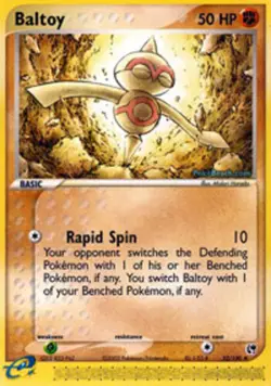 Pokemon - Baltoy - 32/100 - Uncommon - EX Sandstorm - NM - Image 1