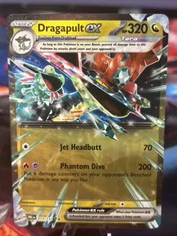 2025 POKEMON PRE EN-PRISMATIC EVOLUTIONS 073 DRAGAPULT EX NM/M - Image 1