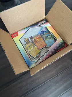 Pokemon TCG Prismatic Evolutions Poster Collection Unsealed CASE (6 Boxes) - Image 1