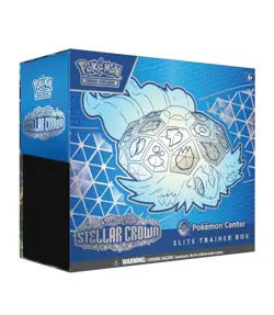 Pokemon TCG Scarlet & Violet Stellar Crown Elite Trainer Box Center Edition - Image 1