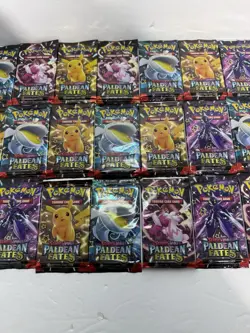 30 x Lot Pokemon Paldean Fates Sealed New BOOSTER PACK - IN HAND SHIPS ASAP - Image 3