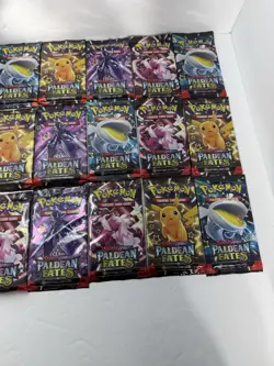 30 x Lot Pokemon Paldean Fates Sealed New BOOSTER PACK - IN HAND SHIPS ASAP - Image 4