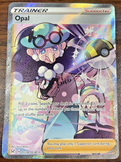 Pokemon TCG - Opal TG28/TG30 - Lost Origin Full Art Trainer Ultra Rare Near Mint - Image 1