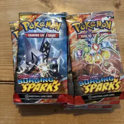 Pokemon Scarlet & Violet Surging Sparks Job Lot Opened Open Packs Bundle - 16 - Image 1