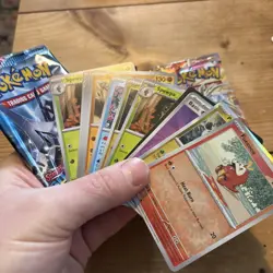 Pokemon Scarlet & Violet Surging Sparks Job Lot Opened Open Packs Bundle - 16 - Image 3