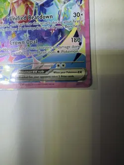 Pokemon TCG Terapagos ex SIR 169/131 Sv: Prismatic Evolutions Holo Full Art NM - Image 5