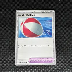 Big Air Balloon 155/165 Pokemon Sv: Scarlet & Violet 151 Non Holo - Image 1