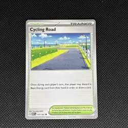 Cycling Road 157/165 Pokemon Sv: Scarlet & Violet 151 Non Holo - Image 1
