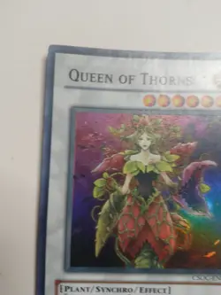 YuGiOh! Queen of Thorns CSOC-EN042 Super Rare Unlimited - Image 3