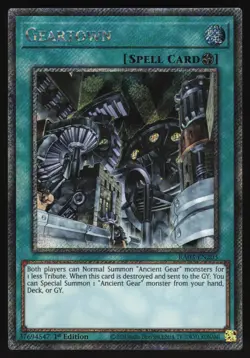 Geartown - RA03-EN203 - Platinum Secret Rare - Yugioh - Image 1