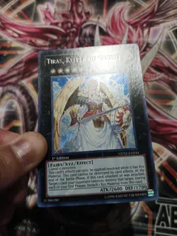 Tiras, Keeper of Genesis GENF-EN044 1st Edition Secret Rare - Image 3