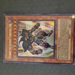 Yugioh Exodius the Ultimate Forbidden Lord JUMP-EN025 (Ultra Rare) NM - Image 1