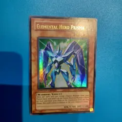 Yugioh Ultra Rare Elemental Hero Prisma DPCT-EN002 LP - Image 1