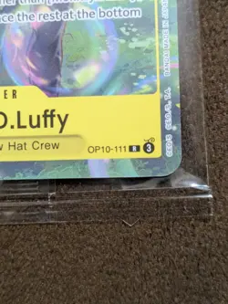 2x One Piece CCG Monkey.D.Luffy OP10-111 Rare Promo Card Factory Sealed - Image 3