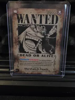 Marshall D Teach SR OP09-093 One Piece TCG Emperors in the New World Alt Mint - Image 1