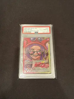 One Piece OP05-002 Belo Betty Leader Alt Art English PSA 10 Awakening of New Era - Image 1
