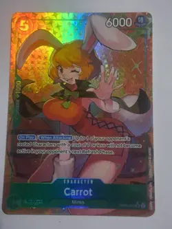 Carrot (Alt Art) Parallel OP08-023 SR Two Legends - One Piece TCG English NM - Image 1