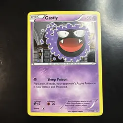 Gastly XY132, Holo Promo, Black Star Promo, XY, Pokemon TCG Cards Ultra Rare - Image 1