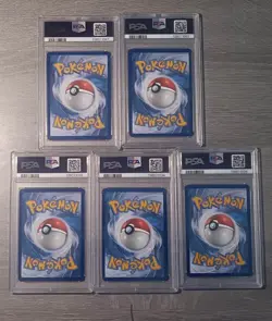Pokemon Cards TCG 5 Pice Lot PSA 9 Mint - Image 2