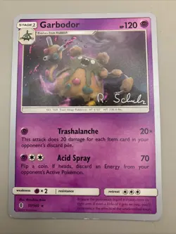 Garbodor 51/145 2018 World Championships Pokemon Rare TCG Card - Image 1