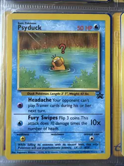 Pokemon TCG Psyduck Black Star Promo Card 20 - Image 2