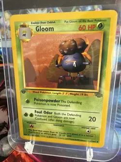Pokemon TCG Gloom 1st Edition Card 37/64 Never Played, NM - Image 1