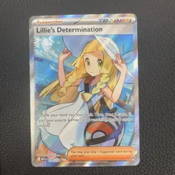 Pokemon TCG Mega Evolution Lillie's Determination Full Art Trainer Card 169/132 - Image 2