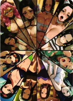 NAMI ONE PIECE Holographic Custom Art Goddess Story Anime Collectible Card - Image 2