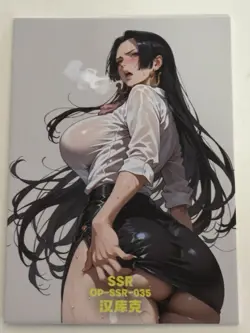 BOA HANCOCK SSR OP-SSR-035 Thick YIKA One Piece Anime Collectible Card - Image 1