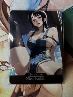 Nico Robin One Piece Goddess Story Waifu Anime Custom Card - Image 1