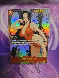 Goddess story One Piece Waifu Manga Bikini Card Boa Hancock Cute Alt Art A - Image 1