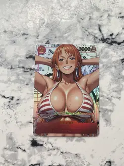 Goddess story One Piece Waifu Manga Bikini Card Nami Cute Alternate Art - Image 1