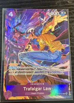 One Piece Card Game Trafalgar Law (Illustration Box Vol. 6) P-093 P - Image 1