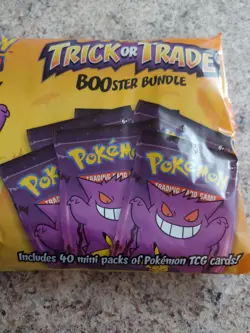 Pokemon TCG Trick or Treat Trade BOOster Bundle 40 Packs Halloween Cards SEALED 820650850783 - Image 2