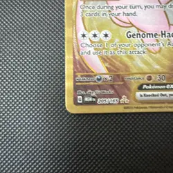 Mew 205 Metal Promo Card 151 Ultra Premium Collection Damaged(slight) - Image 4